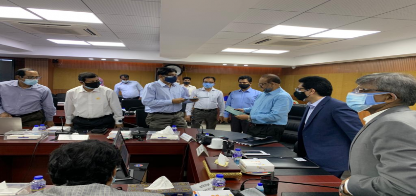 মহাপরিচালক মহোদয় এবং জনপ্রশাসন মন্ত্রনালয়ের সিনিয়র সচিব মহোদয়ের মধ্যে বার্ষিক কর্মসম্পাদন চুক্তি সাক্ষরিত। 
